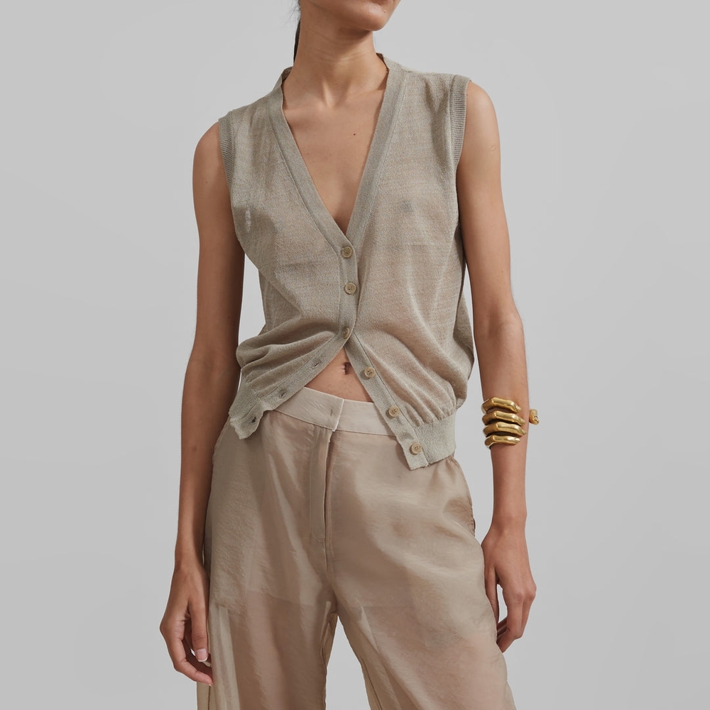 The Frankie Shop Fern Vest